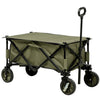 Folding Garden Trolley: Collapsible, Steel, Camping Trolley with Board - Best Quality, 100kg Load