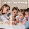 Bascuda Classic Wooden Wooden Balance Tumbling Tower Game