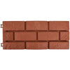 ASAB 4PK Hammer in Lawn Edging Edge Garden Fence Brick Effect 1/0331