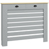 HOMCOM Radiator Cover with Drawer, Horizontal Slat, 78cm