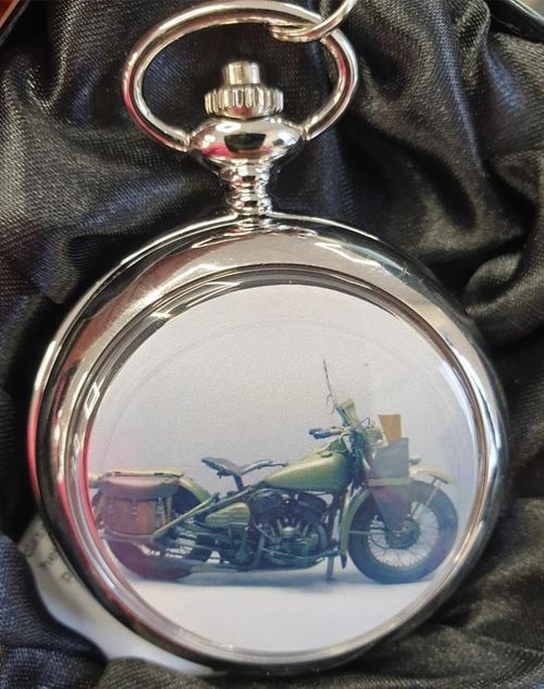 Boxx Picture Pocket watch Harley Bike P5061.46