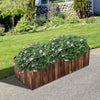 Fir Wood Flower Vegetable Planter | Chemical-Free | Easy Assembly | Ideal for Small Spaces
