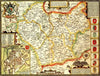 Leicestershire Historical Map 1000 Piece Jigsaw Puzzle (1610)