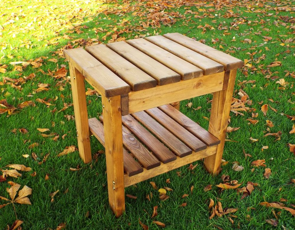 Charles Taylor Companion Table - Made in Britain, Hand-Finished, Detachable Tray - High Quality and Durable - 10 Year Rot Free Guarantee