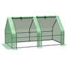 Portable Mini Greenhouse | Steel Frame & PE Cover | 180x90x90cm | Ideal for Small Spaces