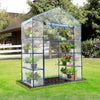 High-Quality 4-Tier Portable Greenhouse: Sturdy Metal Frame, 8 Shelves for Easy Plant Placement, Ideal for All Your Growing Needs