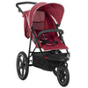 Lightwieght Pushchair w/ Reclining Backrest From Birth to 3 Years - Red