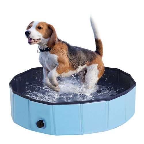 Dog Pool Blue Pet Pool Ideal for dog, cat or other pets PVC 80 x 20H cm