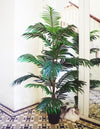 Premium 140cm Large Artificial Palm Tree - Realistic Greenery for Home - No Maintenance Needed