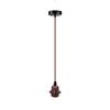 Vintage Industrial Copper Pendant Light Fitting, lampshade Holder Fitting  Set with 2m Cable.