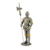 Knight With Halberd - 16th Century 14cm height Solid Metal Sculpture Figure