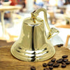 3" BRASS WALL BELL