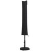 Outsunny Parasol Cover, Patio Cantilever Cover, Banana Umbrella Cover, Black