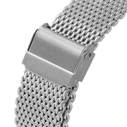 Lorus Men's Stainless Steel Mesh Bracelet Chronograph Watch RM353GX9
