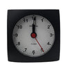 Premium Mini Travel Alarm Clock in Black Leather Box - Top Quality