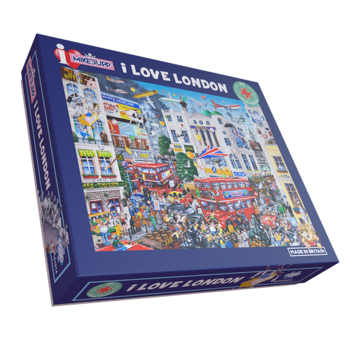 Mike Jupp I Love London 1000 Piece Jigsaw Puzzle