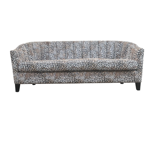 189CM 3 SEATER LEOPARD PRINT SOFA