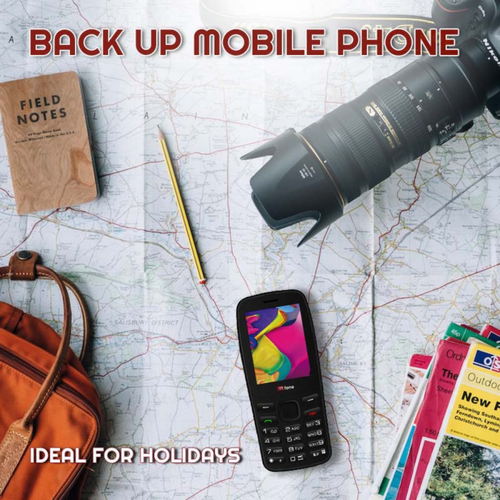 TTfone TT175 Dual SIM with Mains Charger, EE Pay As You Go