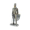Knight Lion Crested Helmet - 13th Century (hand-cast statue sculpture) 10cm Height