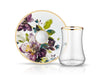 Dervish Planta Tea Glass and Saucer