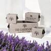 SET 4  RUSTIC GREY WOODEN CRATES