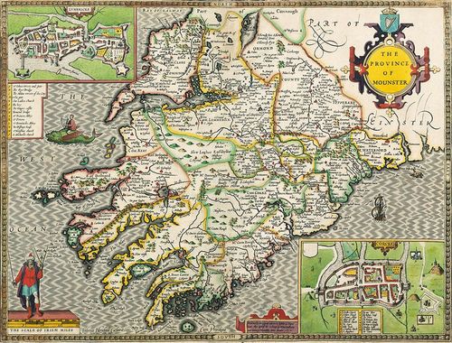 Radnorshire Historical Map 1000 Piece Jigsaw Puzzle (1610)