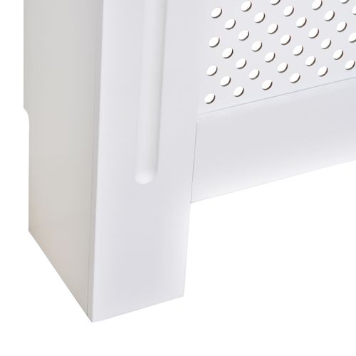 Radiator Cover Heating Cabinet Grill Style Diamond Design 78Lx19Wx82Hcm