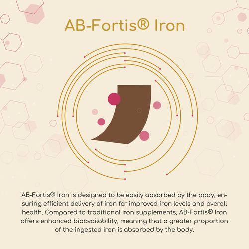 PROSTRIP IRON+ AB-Fortis® 14mg – 30 Oral Vegan Strips