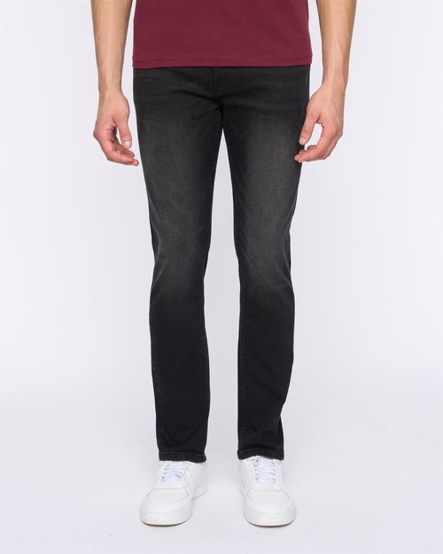 Overburg Slimmer Fit Jeans Black