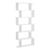 Premium Particle Board 6-Tier White Shelving Unit | High-Quality | Versatile Storage Solution