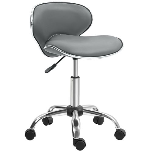 HOMCOM Office Chair Beauty Salon Rolling Technician Stool Chair
