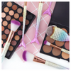 11Pcs Mermaid Make up Brushes Eye Shadow Blusher Kabuki Face Powder For women