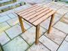 Bistro Table - Charles Taylor. UK-made, FSC wood. Indoor/outdoor use. Water repellent, rustproof bolts. 10yr guarantee. White glove delivery.
