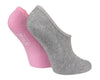 Wildfeet - Ladies 2pk Cushioned Ped Socks