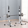 Premium Heavy-Duty Adjustable Barbell Squat Rack Weight Lifting Bench 200kg Capacity - HOMCOM