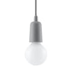 Pendant lamp PVC Diego modern Design E27