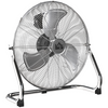HOMCOM Electric Portable Table Fan with Powerful Airflow, Silver Tone