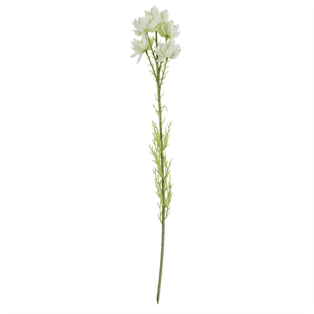 Premium Quality Natural Silk Starflower Stem 6-Pack - 30 Blooms - Beautiful Decorative Flowers