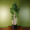 Deluxe 75cm Green Jade Plant | Artificial, Hyper-realistic, Weighted Pot | Ideal for Decorative Planters