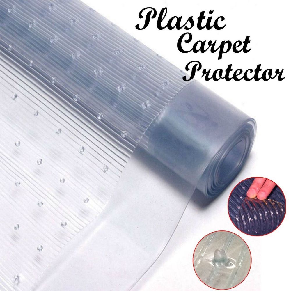 Ultimate Vinyl Protector 17ft x 27" - Premium Carpet Protector, Dust-proof & Easy to Maintain