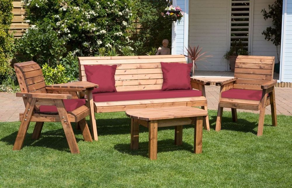 Classic English Charles Taylor 5 Seater Multi Set - Hand Finished with Rustproof Bolting