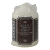 Premium White Church Pillar Candle, 25hr Burn Time - 100% Wax, Safety Warnings