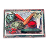 Authentic Vintage Metal Sign - Retro Vegetable Varieties - High Quality Reproduction