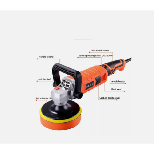 Electric vehicle polishing machine 1580W variable speed sanding machine buffer polishing machine kit