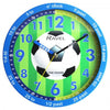 Ravel 25cm Time-Teacher Wall Clock - Blue Football R.KC.12