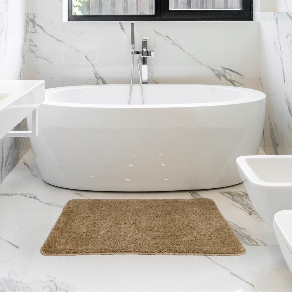 VINSANI BATH MAT 50X80cm BEIGE 1010161