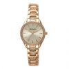 Henley Elegant Silver Sports Dress Watch with Bling Silver Dial & RoseGold Bracelet
