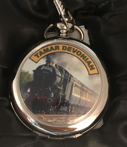 Boxx Picture Pocket watch Tamar Devonian Train P5061.01
