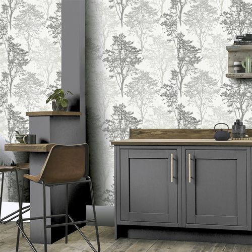 Wildwood Mono Wallpaper sw12 wallpaper