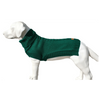 The Jazz Dog Jumper in Green - Contemporary Cableknit Design, Lycra Strengthened Rolleck, Leg Slits - Best Quality